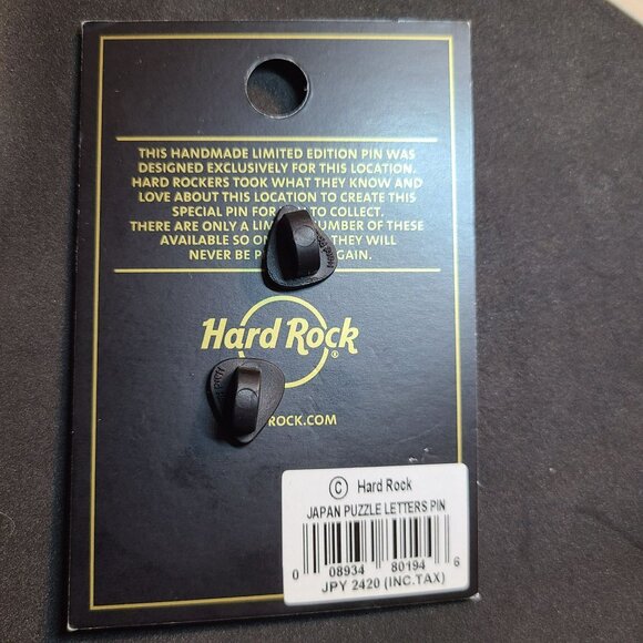 Hard Rock Cafe Sumo Wrestler Limited Ed Puzzle Pin Badge Japan Tokyo US SELLER - Picture 3 of 5